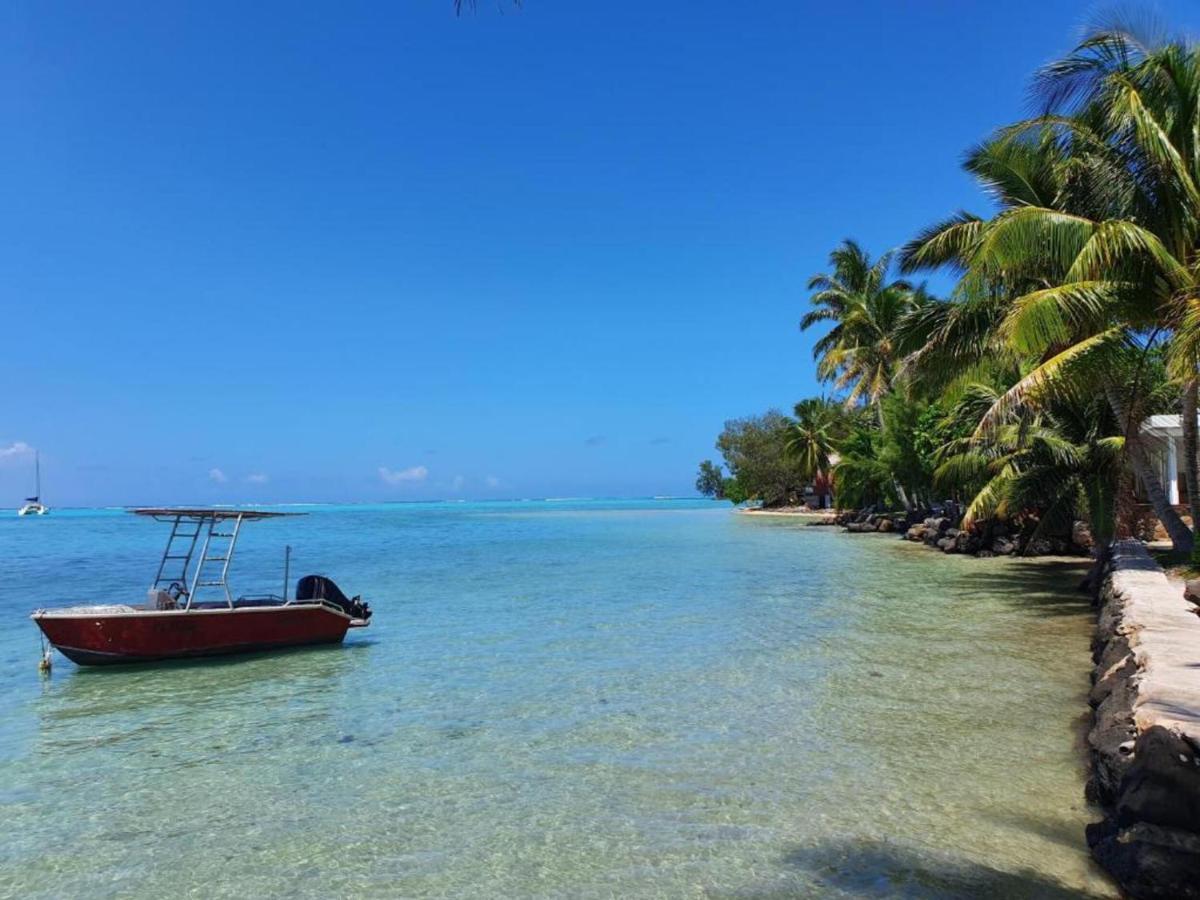 Moorea - Bungalow Chez Papou Afareaitu Kültér fotó
